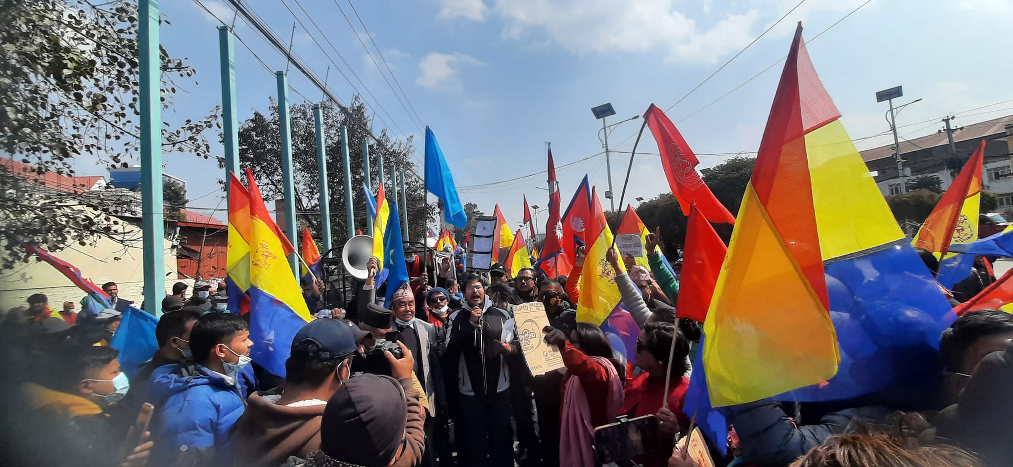 ज्ञानेन्द्र शाही राप्रपामा प्रवेश 